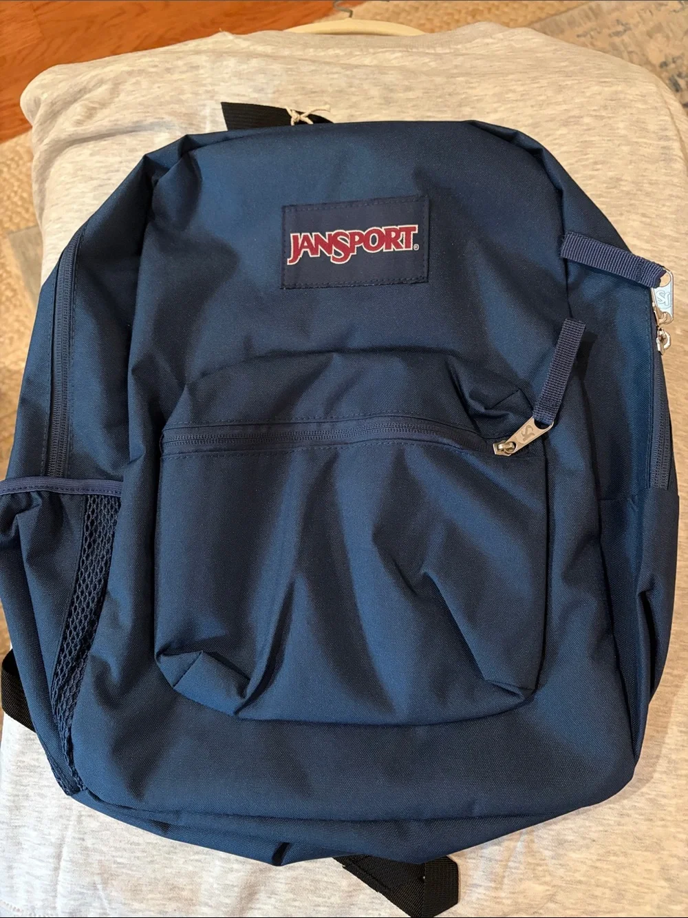 Jansport Navy Cross Town Unisex Backpack/NWT